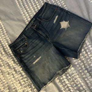 American eagle jean shorts